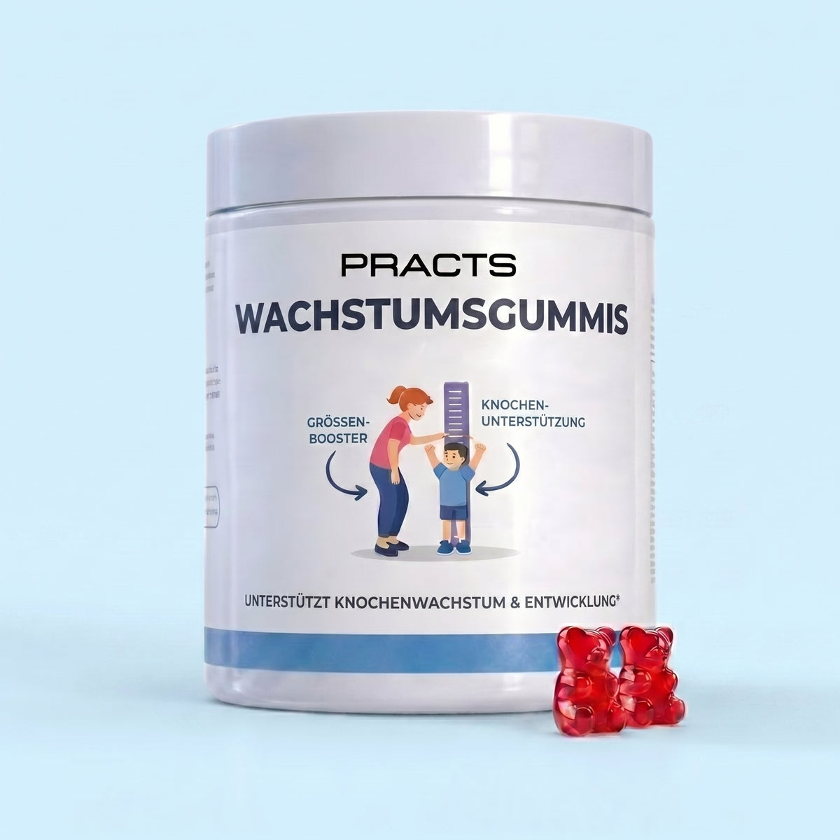 PRACTS Wachstumsgummis