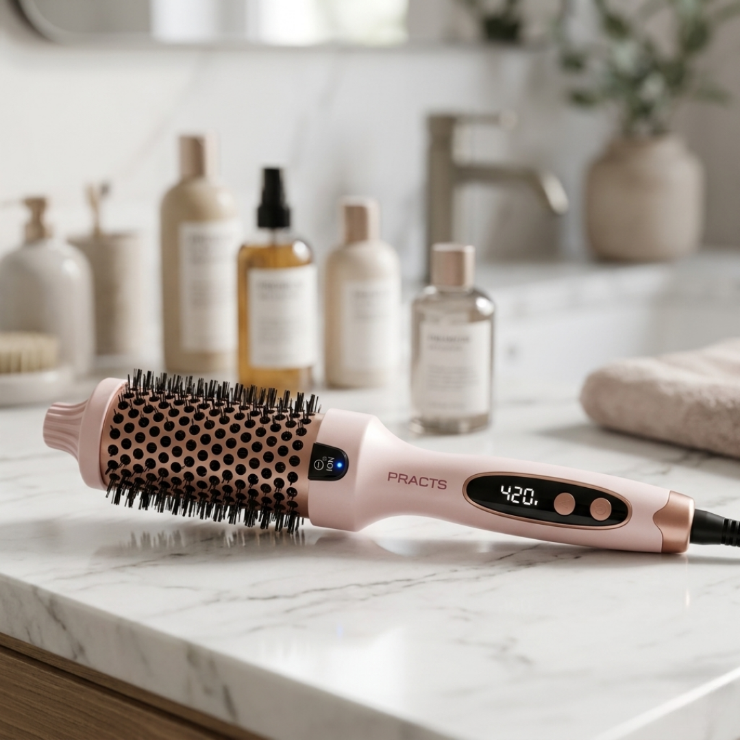 PRACTS Ionic Thermal Hair Brush-AT