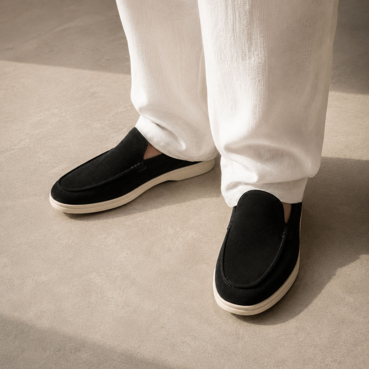 PRACTS Suede Loafers