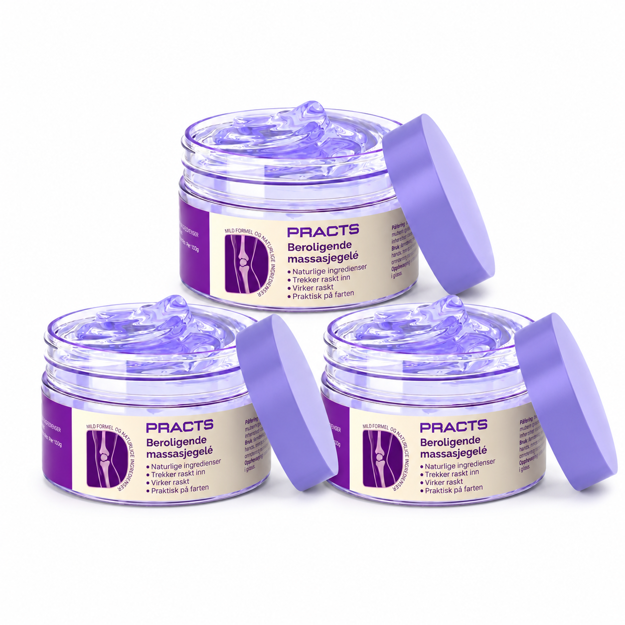 PRACTS Beroligende Gel