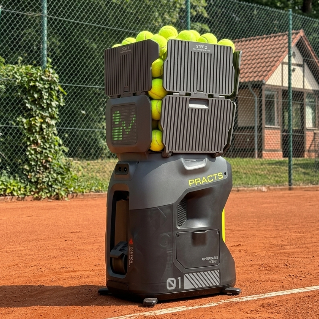PRACTS TennisPro Ball Machine-DE
