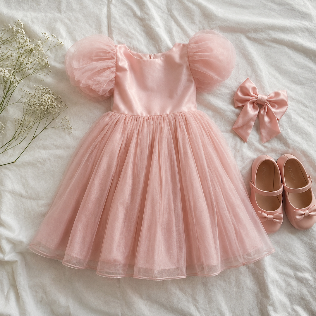 PRACTS Märchenprinzessinnenkleid für Mädchen-DE