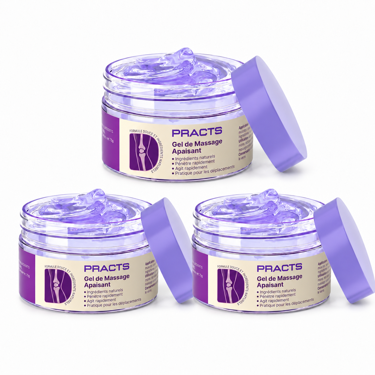 PRACTS Gel Apaisant